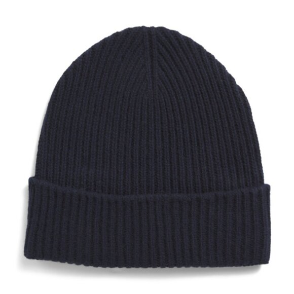 NEW TESMA Made In Italy Recycled Cashmere And Wool Blend Ribbed Beanie 1025 2m1 - Picture 3 of 3